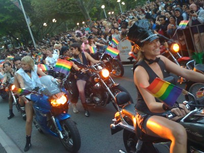 DYKES ON BIKES IN BASEL, SWITZERLAND {VIA QUALIA FOLK}