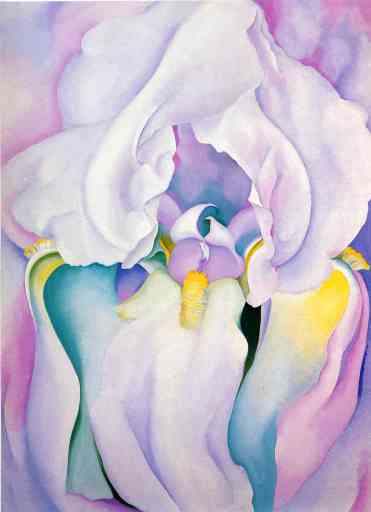 Light of Iris by Georgia O'Keeffe via Wikipaintings