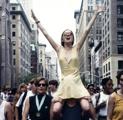 via the nyc dyke march