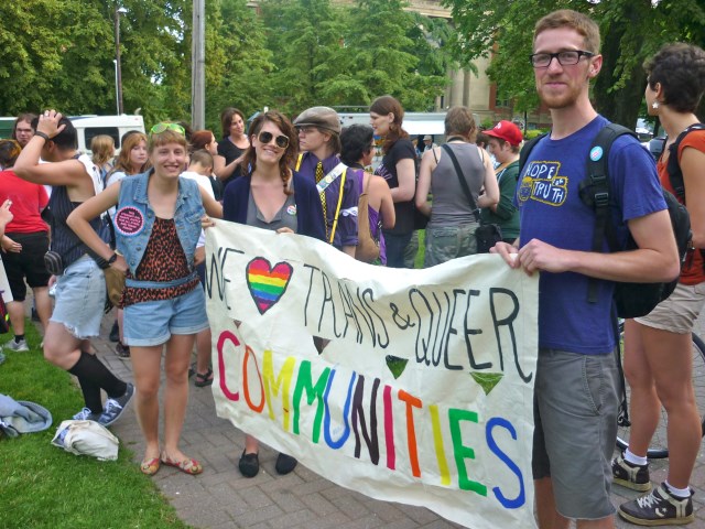 Queer Allies in HalifaxPhoto Credit: Rebecca Rose