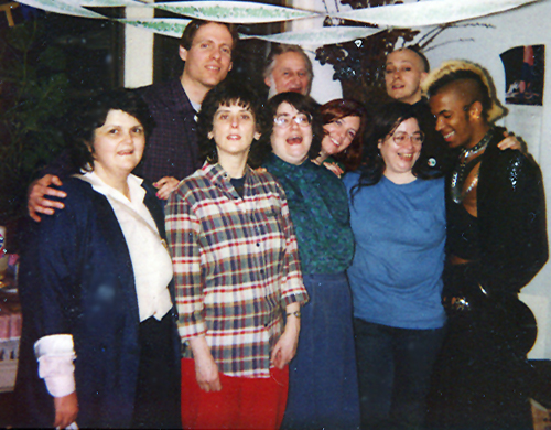 brenda howard, second from the right in the front row