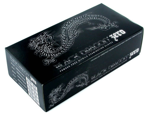 Nitrile Black Dragon Zero Gloves, Medium, 100 count, $12.25 at Amazon