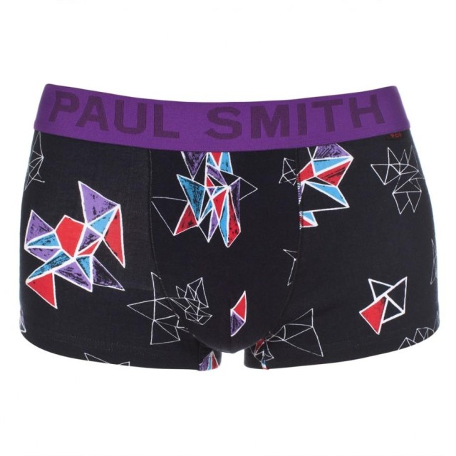 Paul Smith Underwear - Black And Purple Boxer-Briefs, $65.00 at Paul Smith