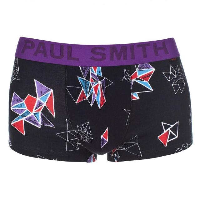 Paul Smith Underwear - Black And Purple Boxer-Briefs, $65.00 at Paul Smith 