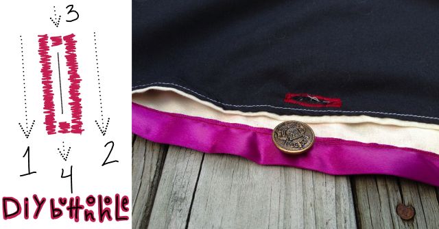 see this buttonhole? i made it myself!