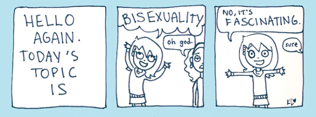El tema de hoy es la bisexualidad.