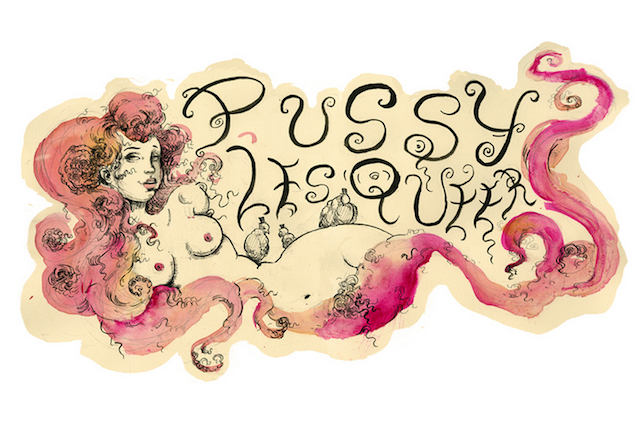 There is no part of this logo that is not something I would want to find on Tumblr. via Pussy les Queer