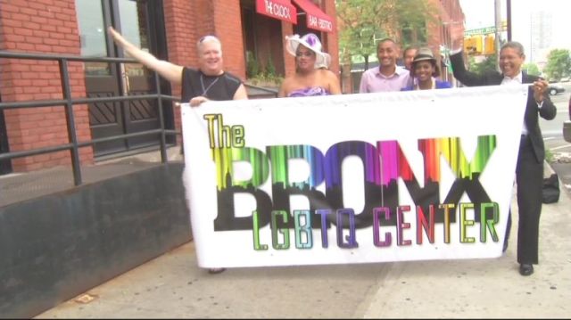 The Bronx GLBTQ Center at NYC Pride 2013.