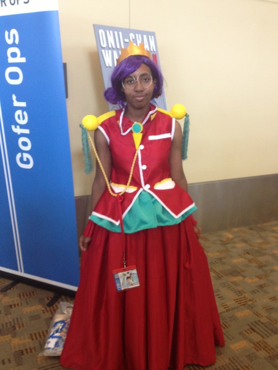 Cosplayer as Anthy Himemiya from Revolutionary Girl Utena