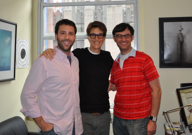 They're friends with Rachel Maddow you guys! via The Sporkful