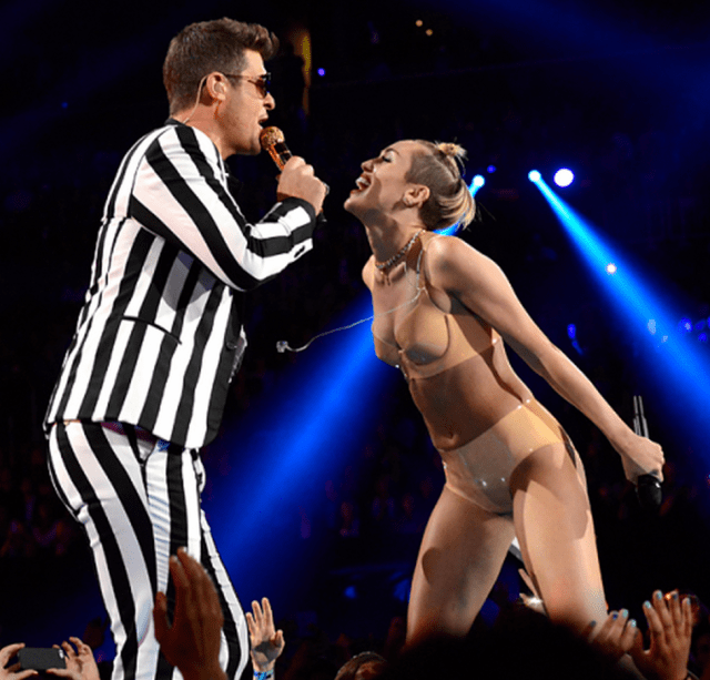 miley and thicke