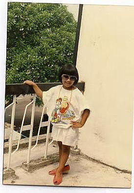 Me being fabulous as a kid, before things became painful and horrendous.