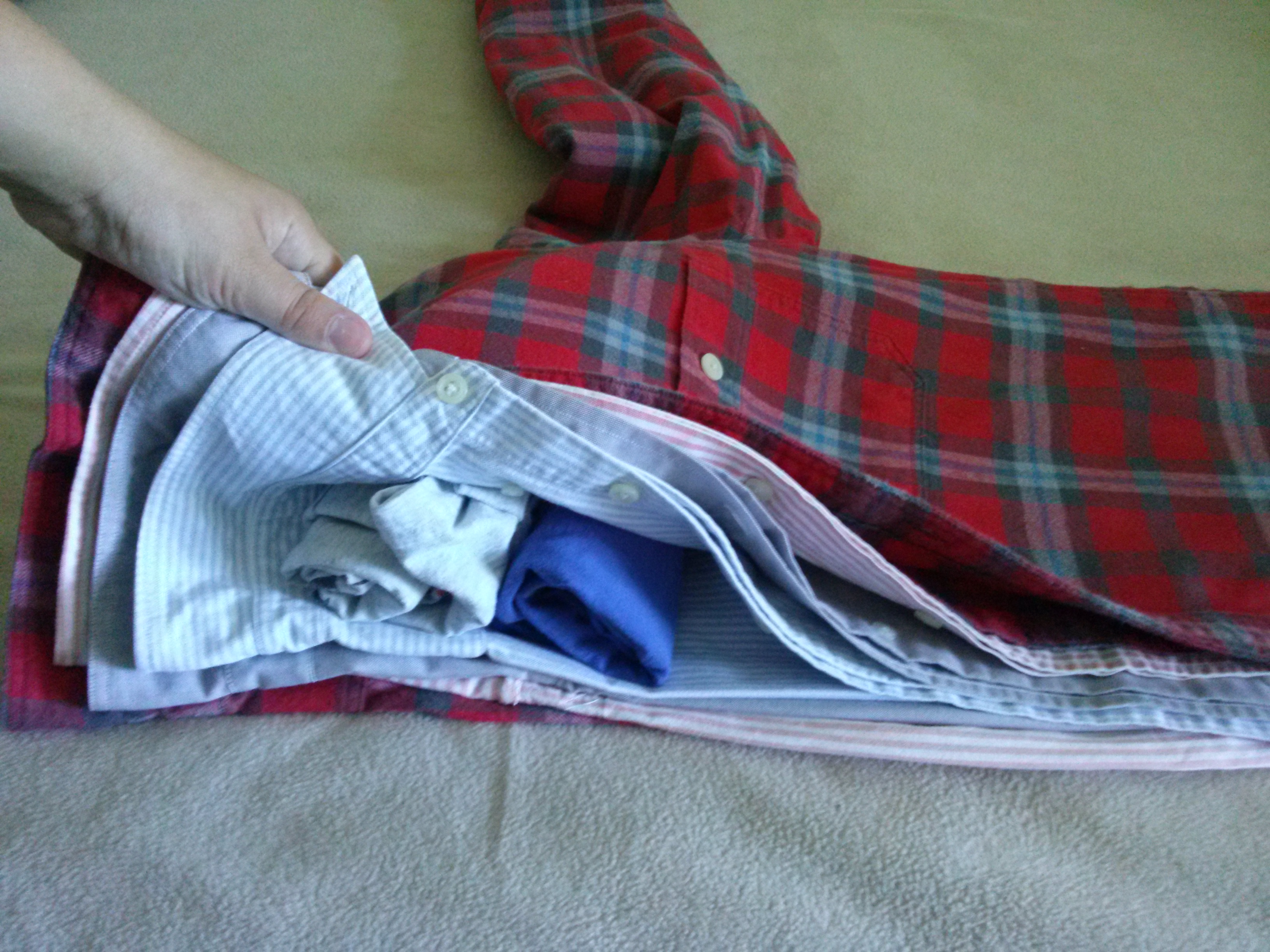How to Pack Dress Shirts | Autostraddle How to Pack Dress Shirts | Autostraddle