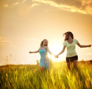 most of all, lesbians prefer to run through wild sunny fields while holding hands