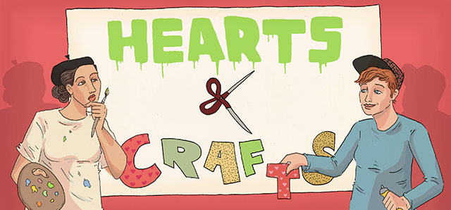Click here for more Hearts and Crafts!