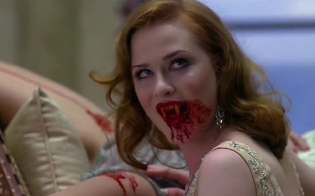 Evan Rachel Wood Bisexual as a vampire on True Blood