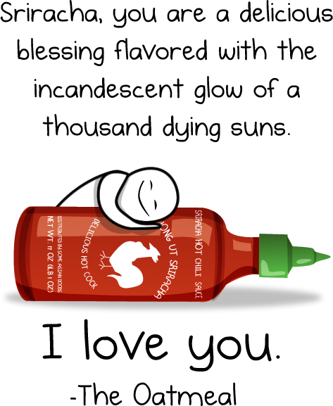 You knew this was from The Oatmeal. I didn't even have to tell you.