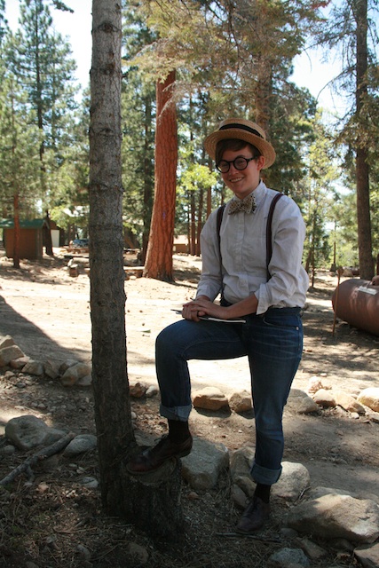 Jill/Gilles, 23, at A-Camp 3.0, May 2013