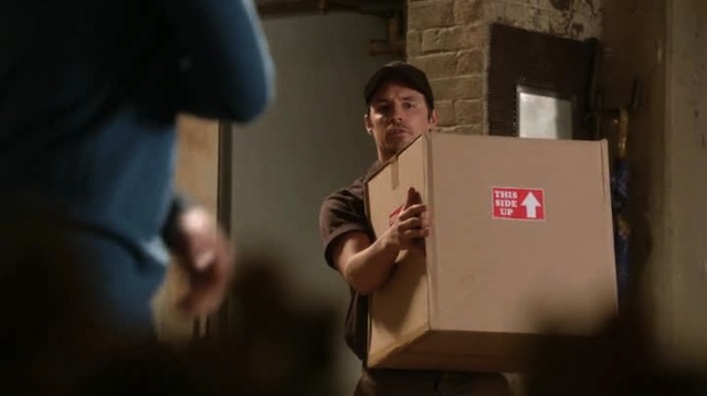 Uh, I got a sex swing here, name on the package is "Santana Lopez"?