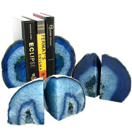 agate-bookends