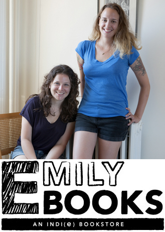 Ruth and Emily in October 2011, right after they started Emily Books via The Hairpin