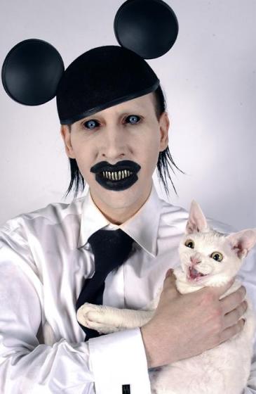 because when you think disney, you always think marilyn manson