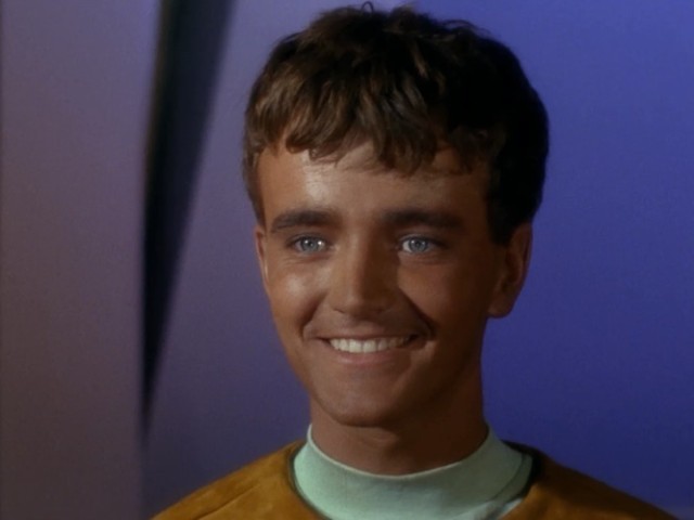 Smiling like he's responsible for the exsanguination of the entire crew. And we're not even a paragraph in.