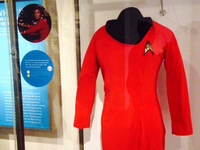 I was so excited to find Lt. Uhura’s uniform on display at the EMP Museum in Seattle, a week after watching The Man Trap.