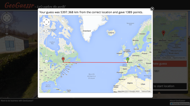 Geoguessr - 10 (US) State Challenge. Be kind, I'm British. 