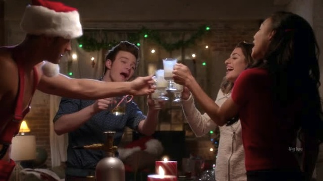 Let's have a toast to all the douchebags (who write this show), let's have a toast for all the assholes (who write this show)