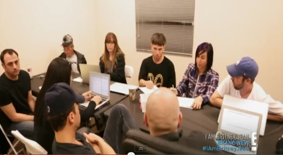 It literally takes this many people to decide when Britney Spears will get to eat a piece of her own birthday cake.