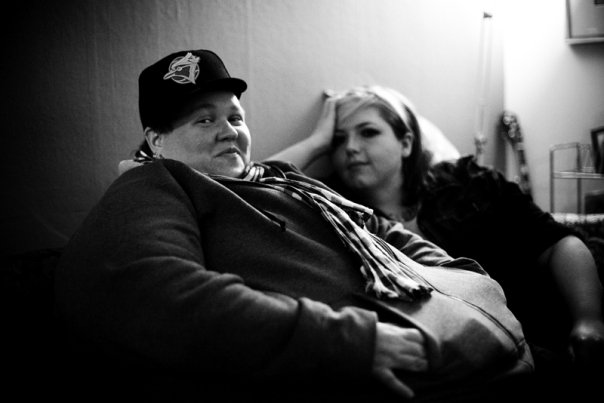 This is me and my sweetie Luscious in 2009. Our relationship was incredibly meaningful to me but I had a really hard time because I put a lot of pressure on it to be a forever thing instead of just relaxing and letting it just be. She passed away a little over a year after we dated (Photo credit Tanja Tiziana)