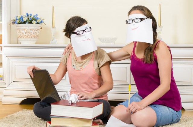 Have you and your friends hit this part of finals yet? via shutterstock.com