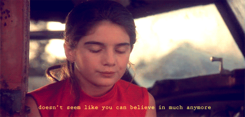 Doesn't seem like you can believe in much anymore.