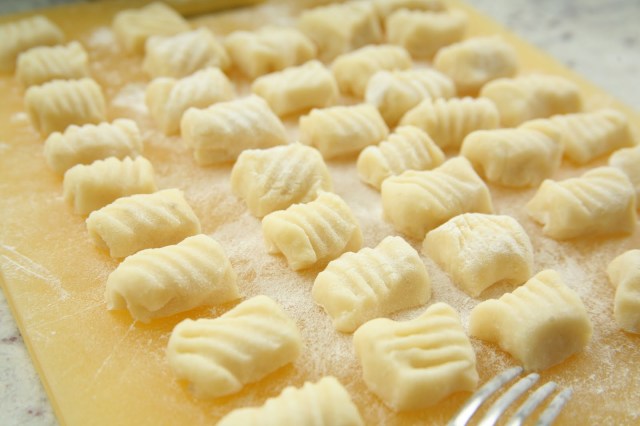 Gnocchi dough via {Sally Pasley Vargas}