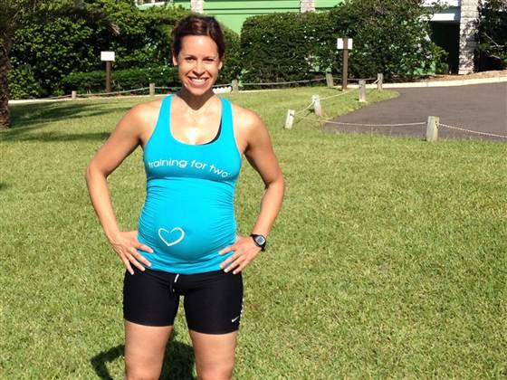 Jenna Wolfe being pregnant in June