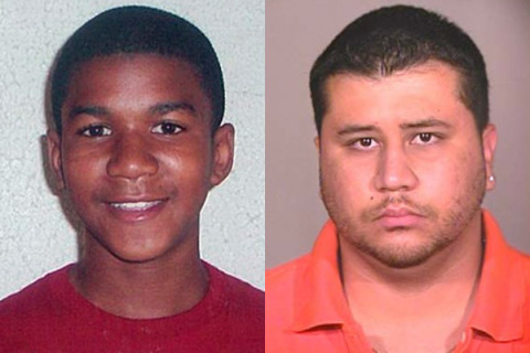 Trayvon Martin and George Zimmerman