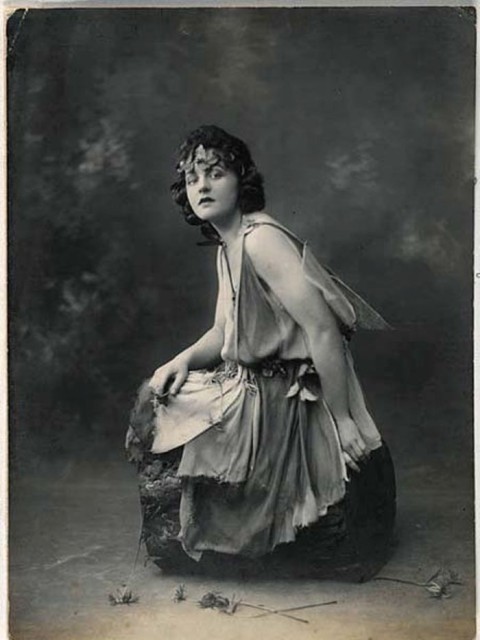 P.L. Travers as a young actress, 1924.