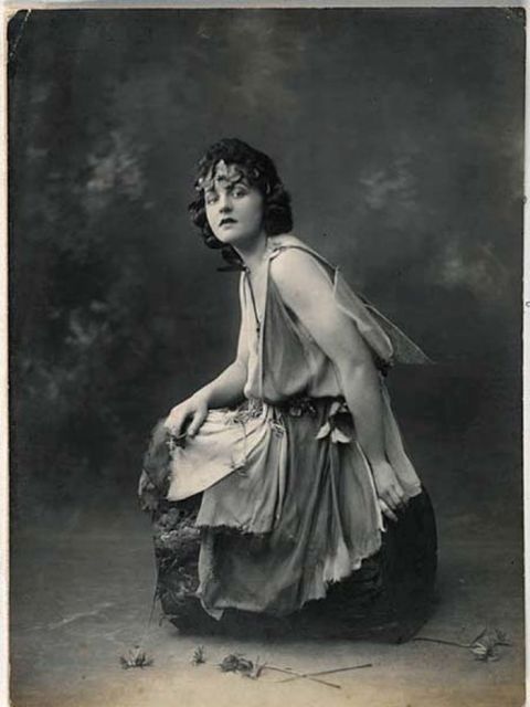 P.L. Travers as a young actress, 1924. 