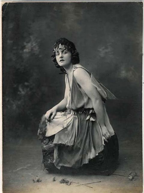 P.L. Travers as a young actress, 1924.