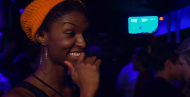 excited face