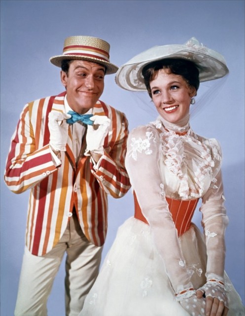 In the film, Travers fights to keep Bert from being portrayed as a romantic interest. In the books, Bert is a groupie and Mary Poppins is characterized as strident and plain looking, which some read as butch.