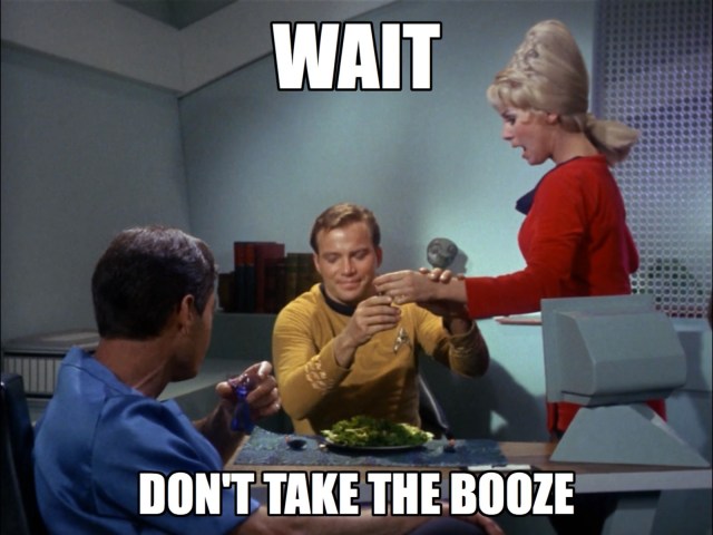 Instead of being a doosh, why don't you make your own fucken lunch, Kirk?