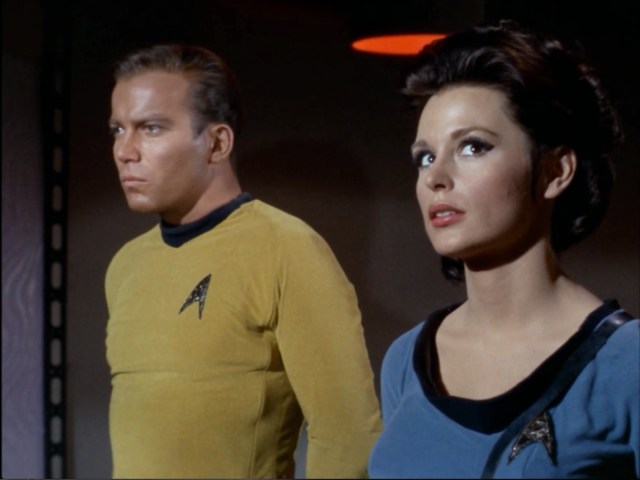 Oh god, she's the one who caught me dressing Spock up like a little elf!