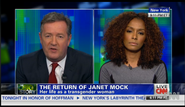 Janet's face sums up my feelings about this interview
