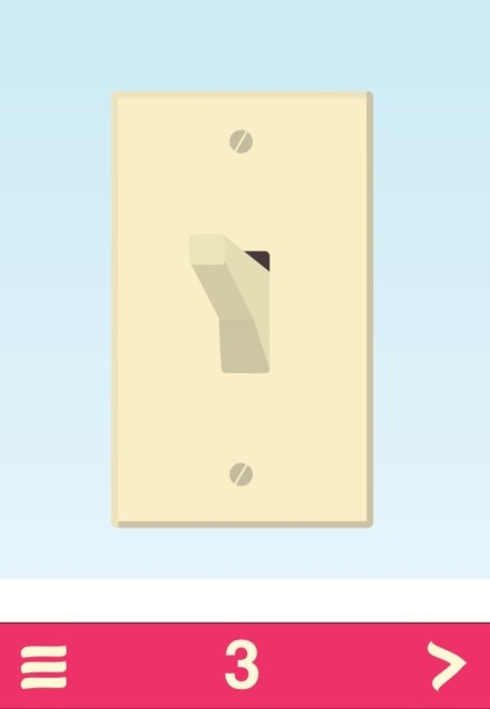 I wonder if I'd be any better at licking a real light switch?