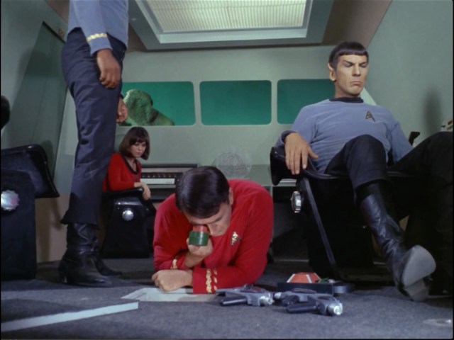 Spock can't figure out where his logic went wrong.