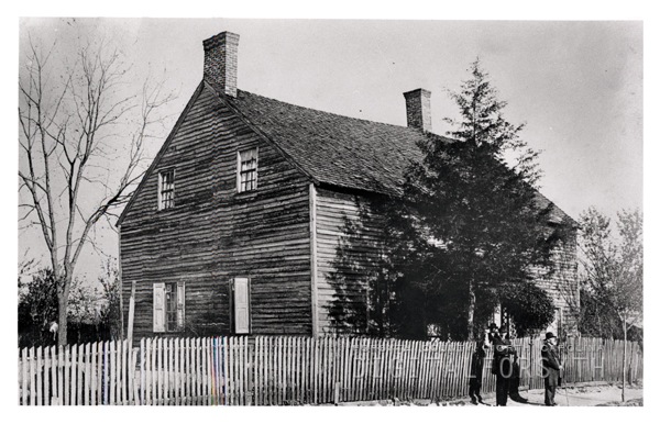 This church was built in 1823 as the Moravian church for African Americans via Learn NC