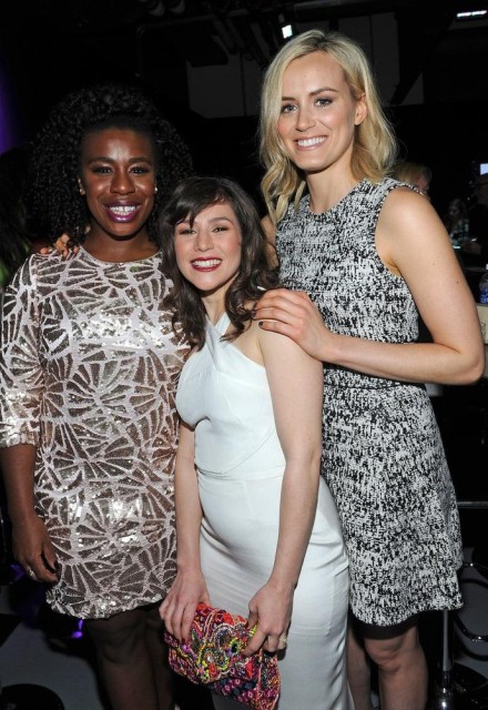 Uzo Aduba, Yael Stone and Tayler Schilling via laist