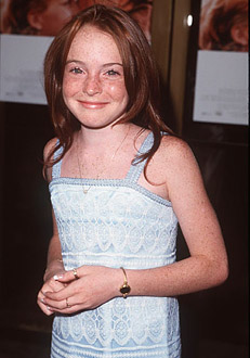 Lindsay Lohan at "The Parent Trap" premiere in Los Angeles, July 2, 1998. Photo by Steve Granitz/WireImage.com.